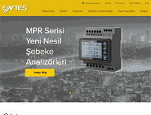 Tablet Screenshot of entes.com.tr